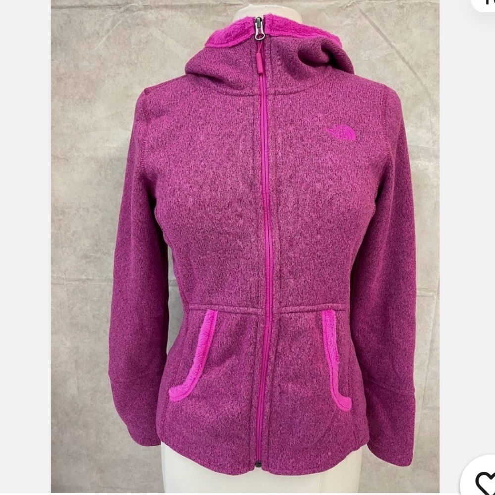 NWOT The North Face Women's Pink/Purple Hoody Jacket XS